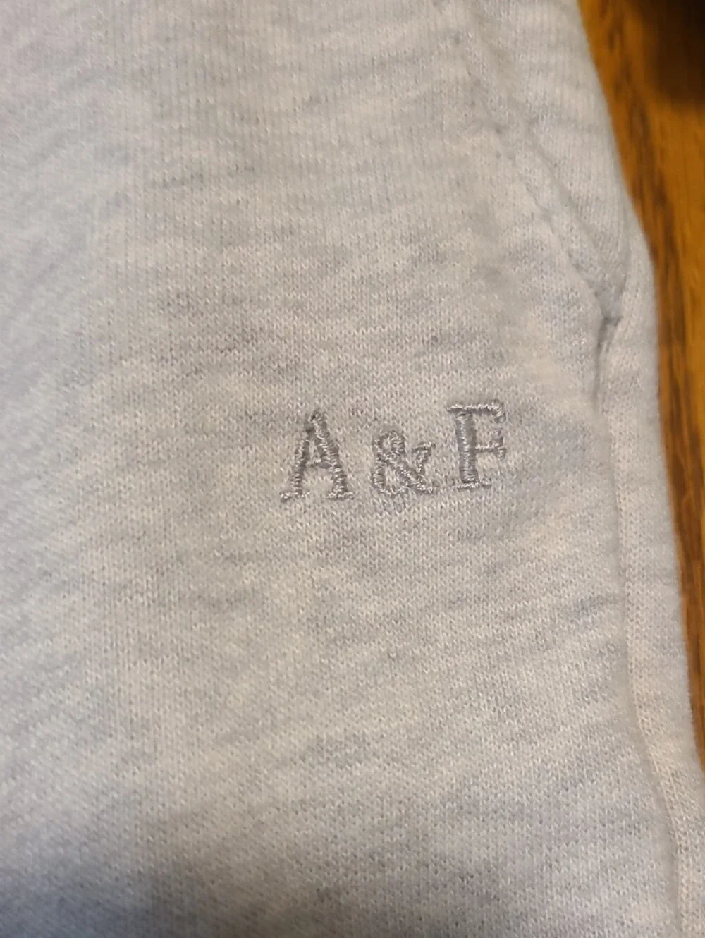 Abercrombie Kids Light Gray Sweat Cargo Joggers - Size 11/12